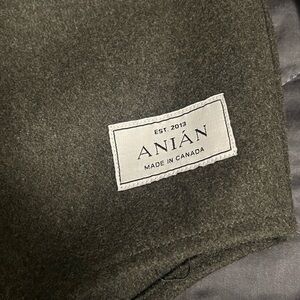 Modern Menton Wool Coat - Forrest